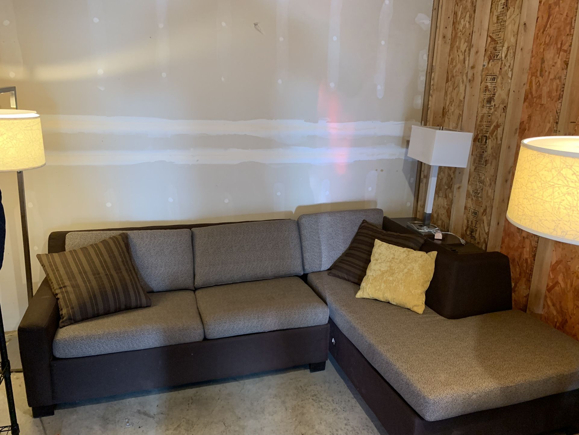 Custom Couch Commercial Grade W/ Bed 