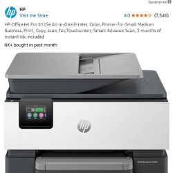 HP Office Jet Pro All In One Printer 