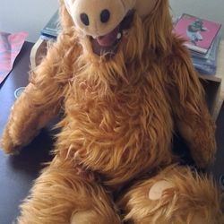 Vintage 18" Alf Doll•Stuffed•Coleco Alien Production•1986