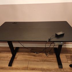 Black Electric Standing Desk 