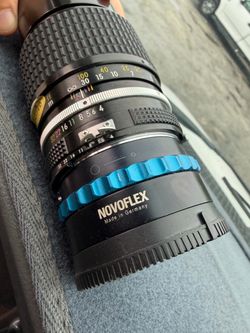 Nikon Nikkor 200mm f/4 Manual Focus Lens + Novoflex Adapter