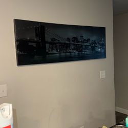 2 Pictures And Clock