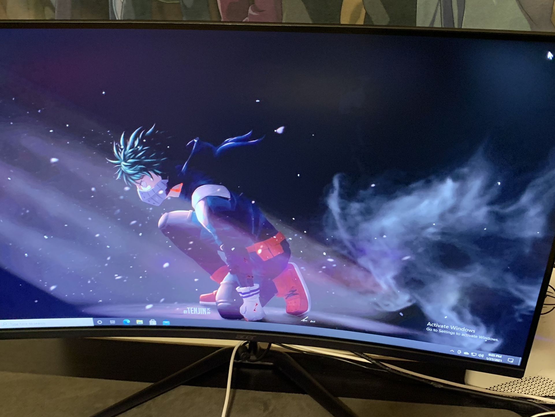 Acer 165hz Curved Monitor 1m Freesynce Premium