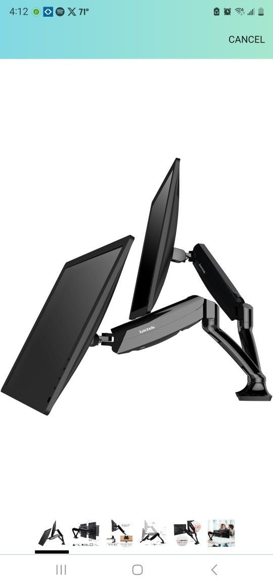 Loctek Dual Monitor Mount
