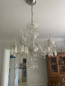 Waterford crystal 5 arm chandelier