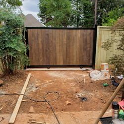 Welding, Steel Sliding Doors.