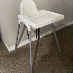 IKEA child/baby plastic high chair 