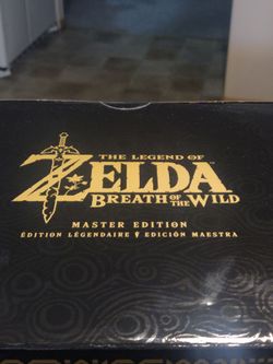 Zelda Breath Of The Wild Switch Master Edition New In Box