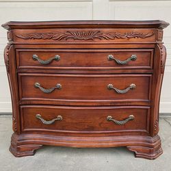 Dresser Nightstand Bedside Table Chest of 3 Drawers