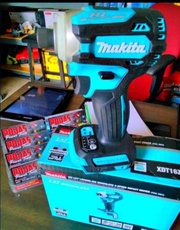 MAKITA Brushless Cordless Quick-Shift Mode 4-Speed Impact Driver (Tool-Only)
