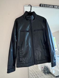 Calvin Klein leather jacket