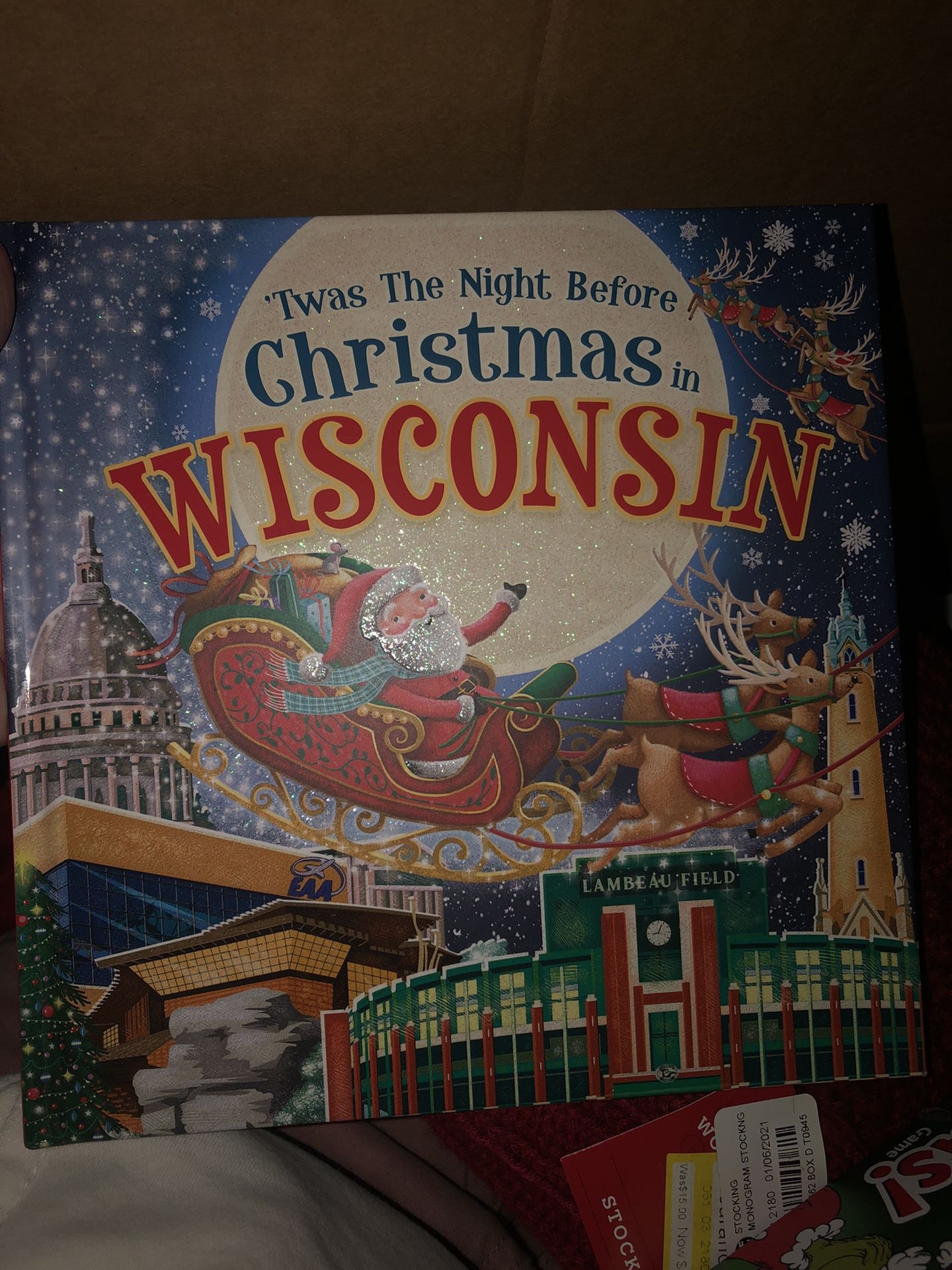 T’was The Night Before Christmas In Wisconsin Book