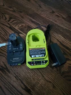 RIOBY BATTERY AND CHARGER