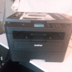 BROTHER Laser Printer  All-in-one HL-L2395DW Wireless Laser Printer Black And White 