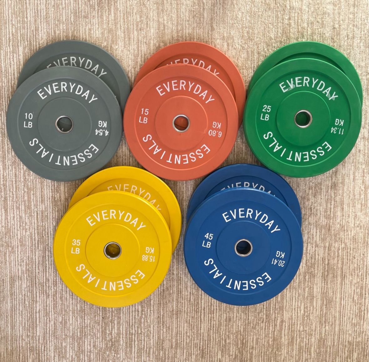 260lb Weight Set