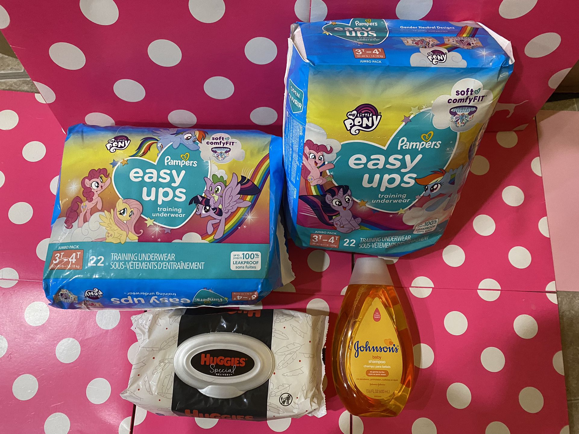 PAMPERS EASY UPS!