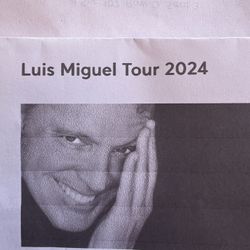 LUIS MIGUEL. Acrisure, April 25th,  8pm