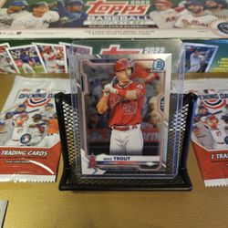 Mike Trout. Topps. 2021 Bowman Chrome #54. Mlb. Base. Los Angeles Angels