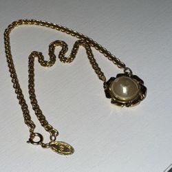 Chanel Vintage Faux Pearl Necklace