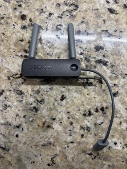 Xbox 360 Wifi Adapter Black Dual Antenna 