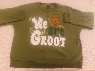 We are Groot Pullover Women’s Sweatshirt 2X