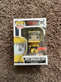 Funko POP Stranger Things Joyce Biohazard Suit 526 Target Exclusive NM 