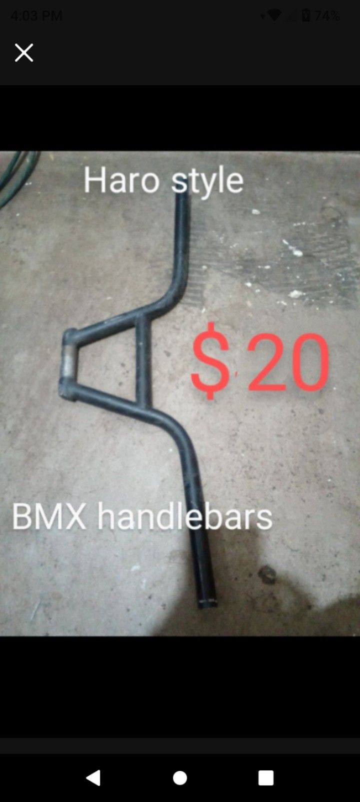 Haro Style Handle Bars