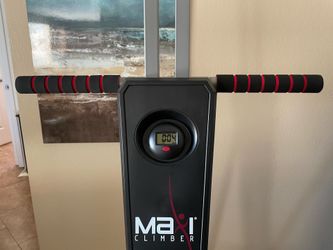 Stairclimber rock climber exercise machine