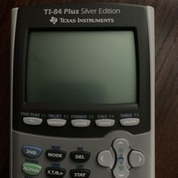Texas Instruments TI84 Plus Silver editions