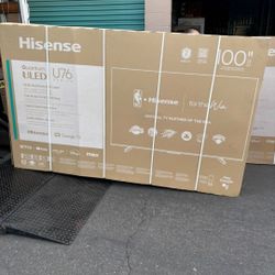Hisense 100 Inch Mini-LED UHD 4k Smart Tv  # 10075QG