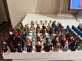 Star Wars & Marvel minifig lot