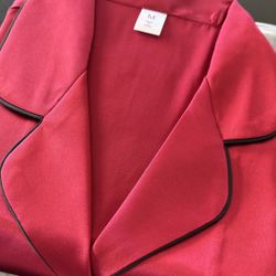 short sleeve and long pants Women's pajamas sweet Set