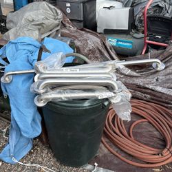 Handicap Brush, Nickel Shower Handles