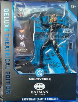 McFarlane DC Multiverse Catwoman Battle Damage Batman Returns Theatrical Movie