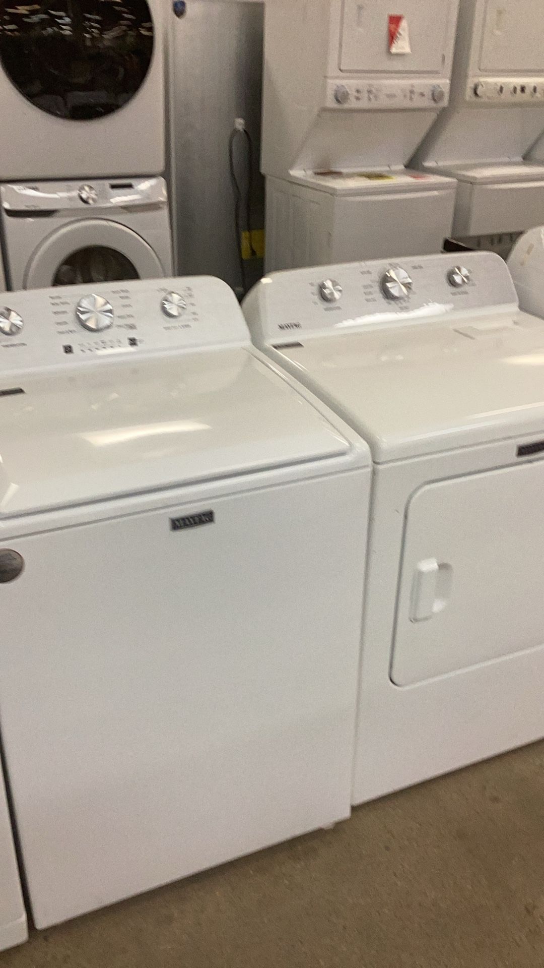 Maytag Washer And Dryer Set - Used
