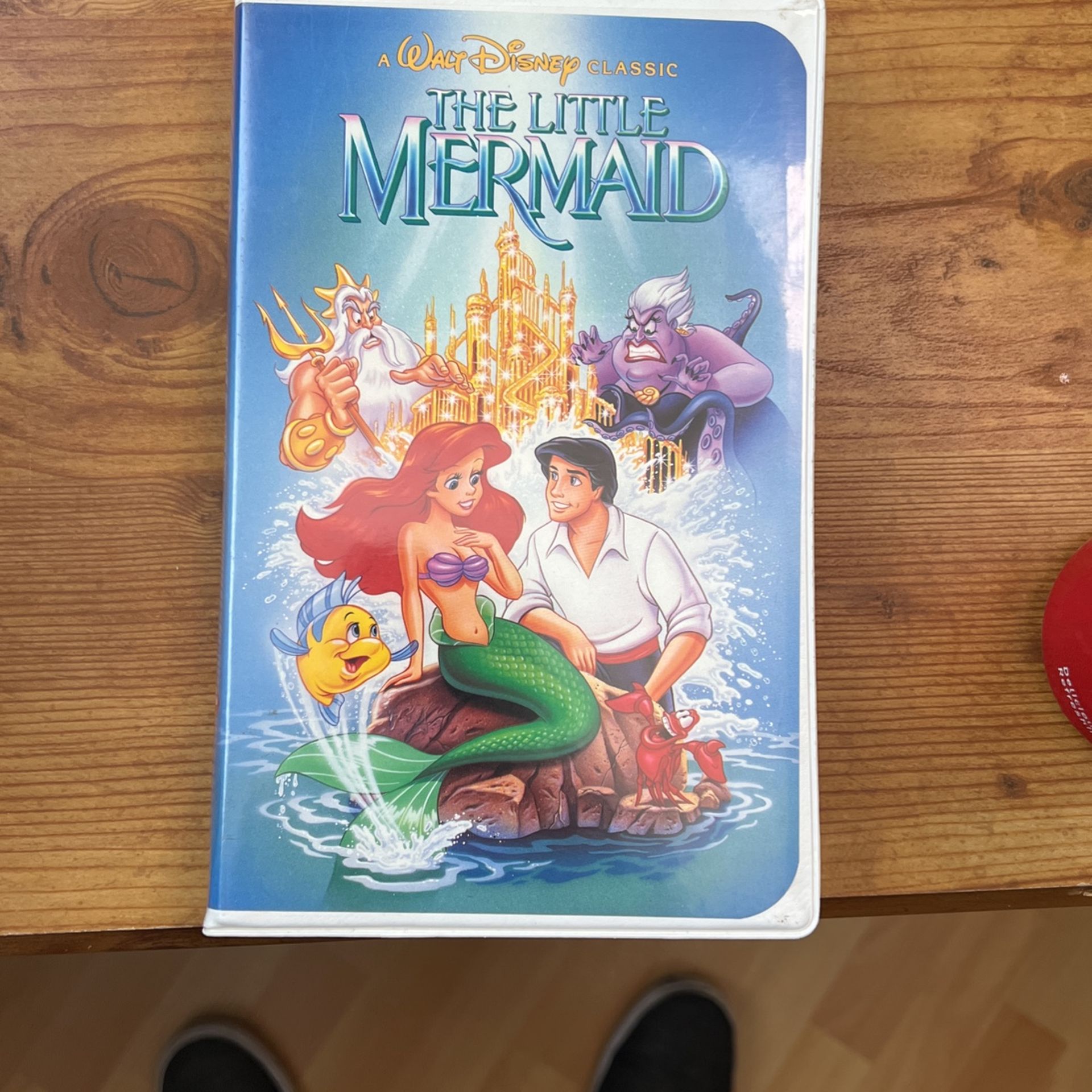 Disney LITTLE-MERMAID VHS Movie Banned Cover 