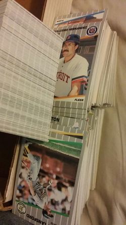 Fleer baseball cards