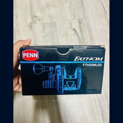 Penn Fathom FTH25NLD2 New Fishing Reel $300