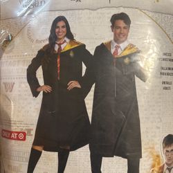 Adult  Costume  Hooded  Robe And Tie Only