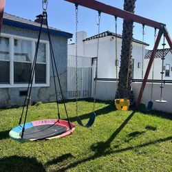 Handmade Swing Set