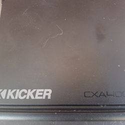 AMPLIFICADOR AMPLIFIER KICKER 400.1 MONO BLOCK GOOD CONDICIÓN ABLO ESPAÑOL