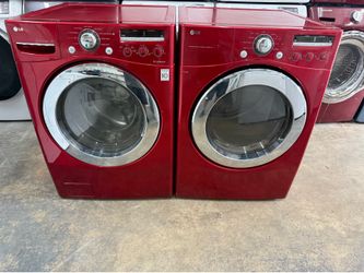 LG washer and dryer