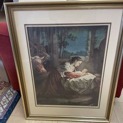 Carl Mueller Print Of The Nativity 