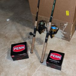 Penn Clash 5000 And Spinfisher 4500 And 2 St Croix Rods And Box's for Sale  in Aloma, FL - OfferUp