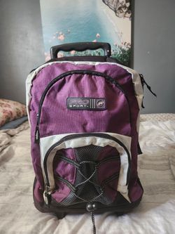 Pro Sport rolling backpack