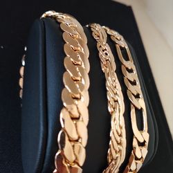 Gold Deep Plated Bracelets Jewelry 