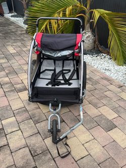 Double Child Bike Trailer