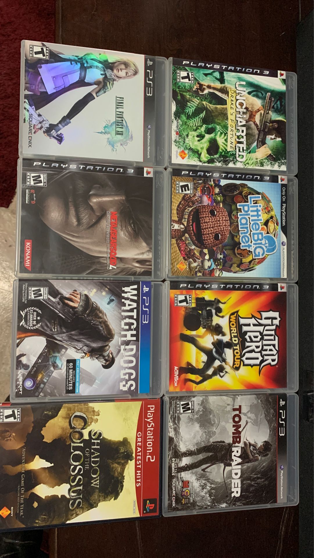 PS2/PS3 Games