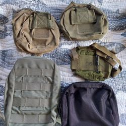 Lot of 4 Military Bags