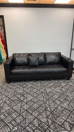 Free black couch